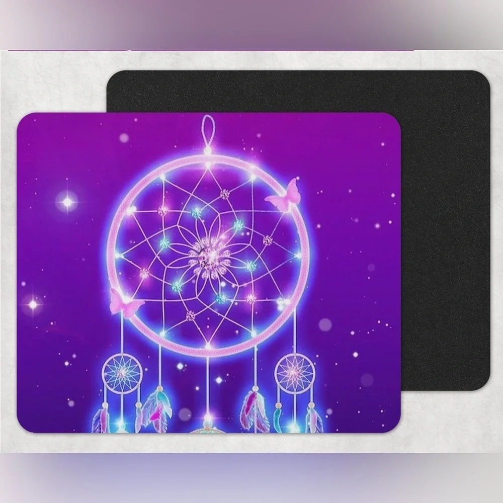 PURPLE Dreamcatcher Mouse Pad